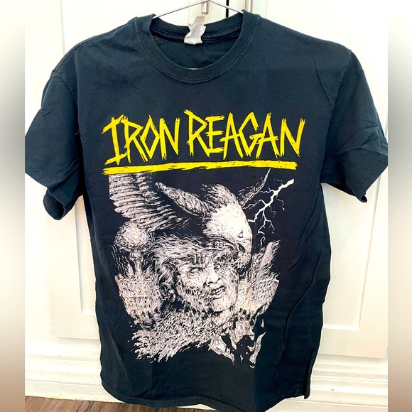 Medium Black Iron Regan Band shirt - Picture 1 of 3